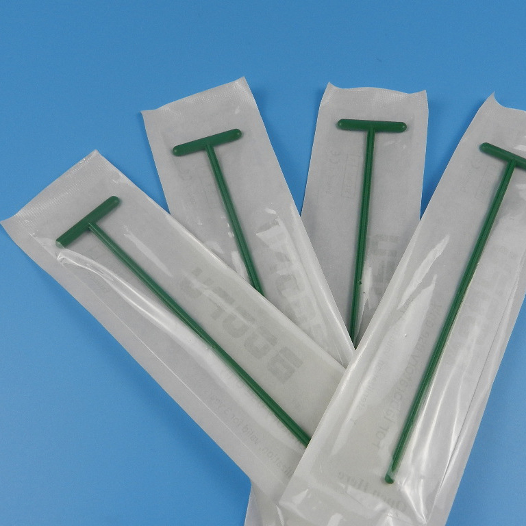 细胞推刮器无菌l型涂布棒三角形细胞涂布棒一次性平板涂布棒