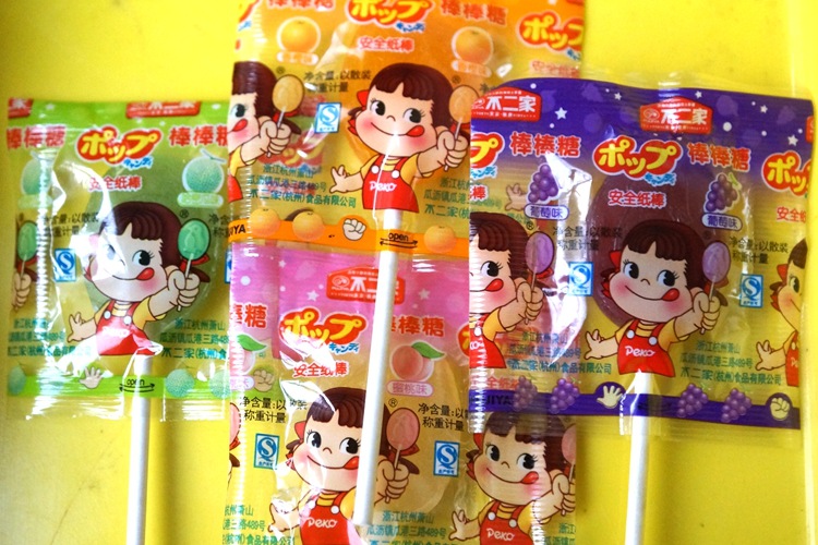 散装婚庆喜糖 不二家水果味棒棒糖500g5斤包邮