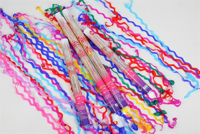 厂家直销结婚庆用品批发手持婚礼彩炮礼花筒庆典生日派对礼炮