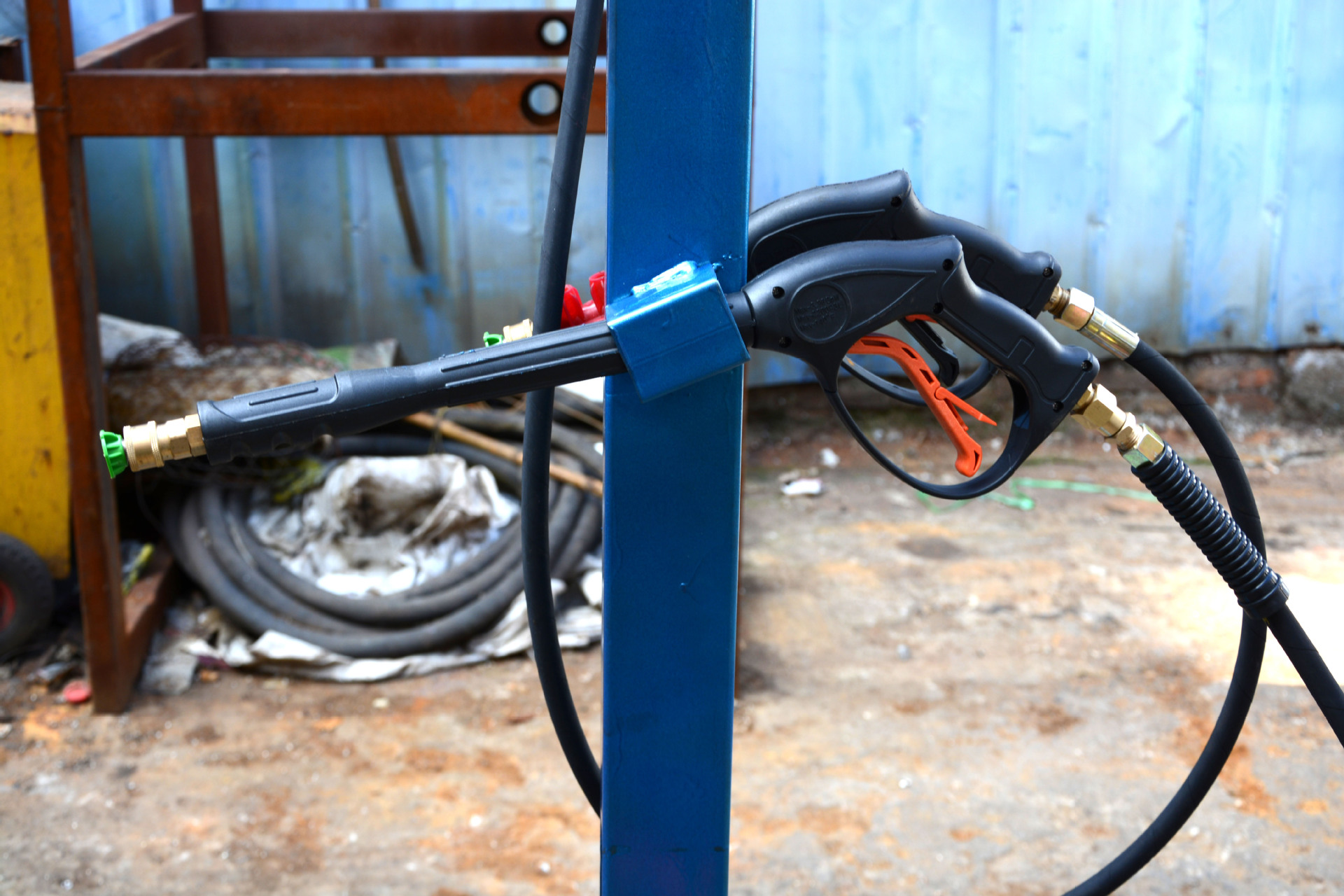 犇博机械 洗车悬臂支架 户外洗车摇臂立柱 自助洗车 3米高