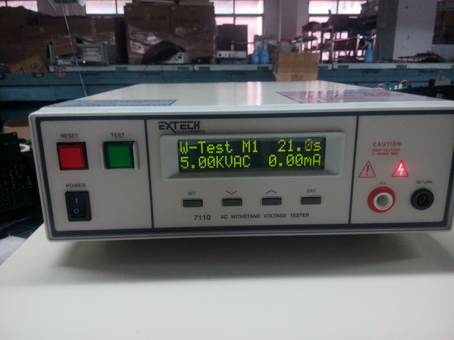 华仪7110 7120 7112 7122交/直流耐压/绝缘测试仪 耐压测试仪