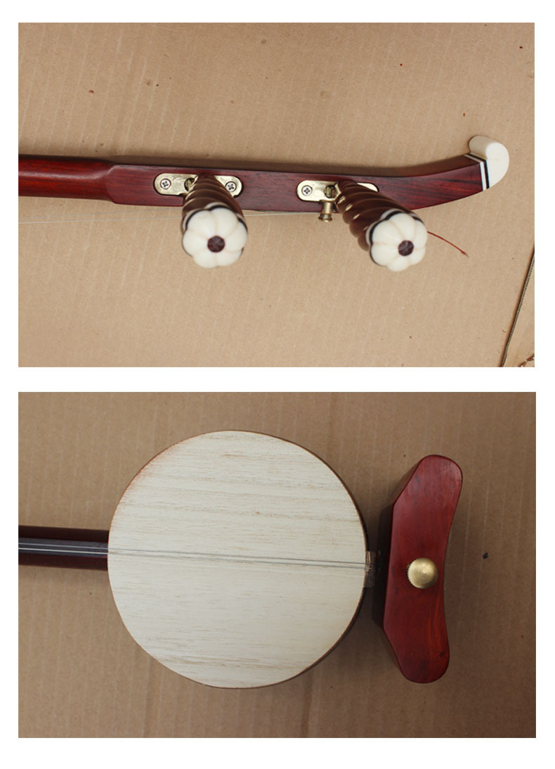 厂家直销专业紫檀板胡方头板胡高音中音秦腔豫剧评剧歌曲乐器