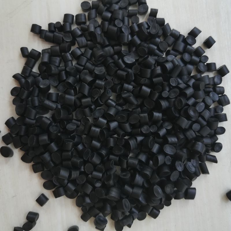tpe挤出级 tpe黑色线材专用颗粒 高弹耐老化线材线缆专用tpe原料