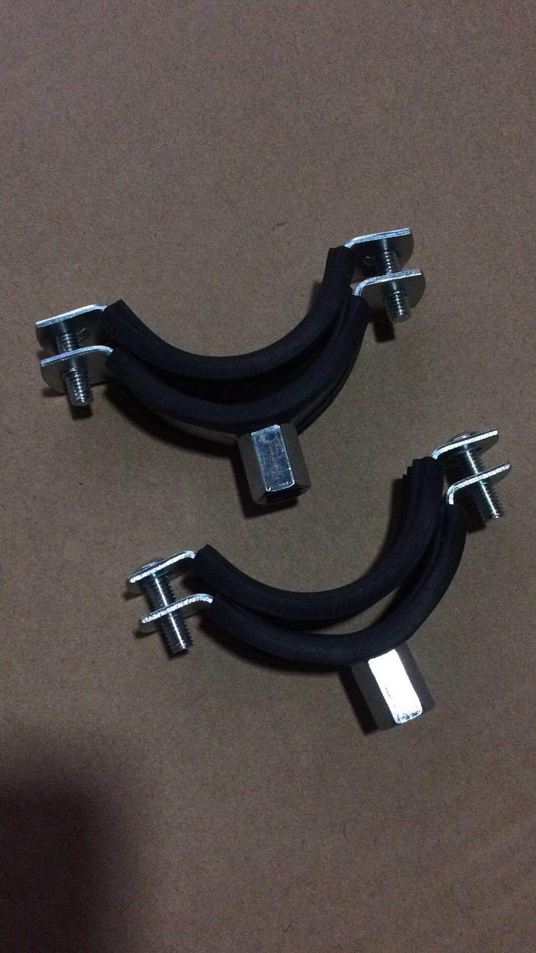 ppr管pvc管铁管管卡 金属管夹 铁皮抱卡 固定卡 暖气管卡