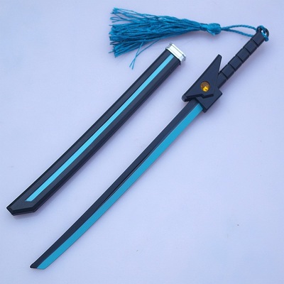 荣耀英雄武器周边宫本武藏合金装备带剑鞘兵器模型钥匙扣未开刃