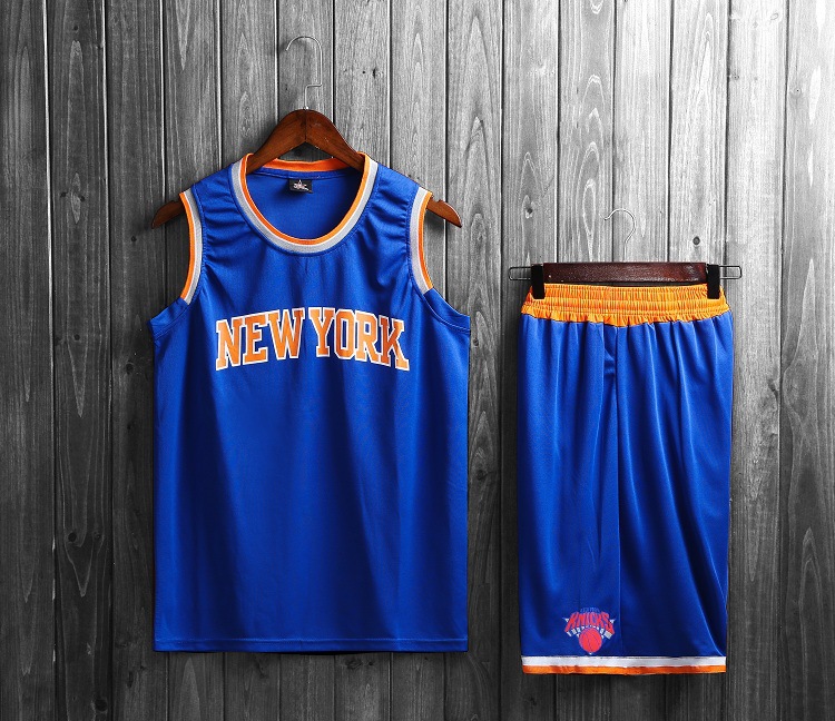 厂家批发尼克斯队球衣比赛团购篮球服班服出场训练队服可印字号