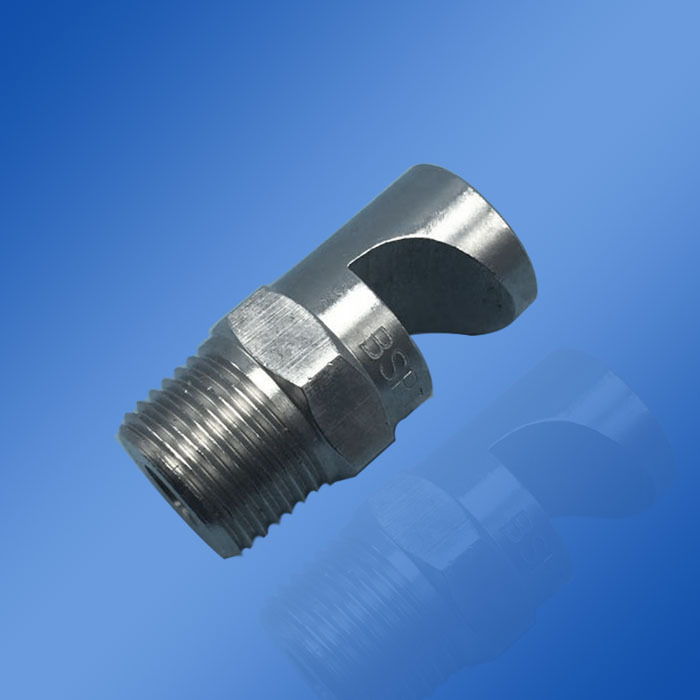 勐海县1/4广角扇形塑料喷嘴 2分工业喷淋水幕清洗喷头