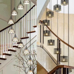 欧式楼梯间吊灯