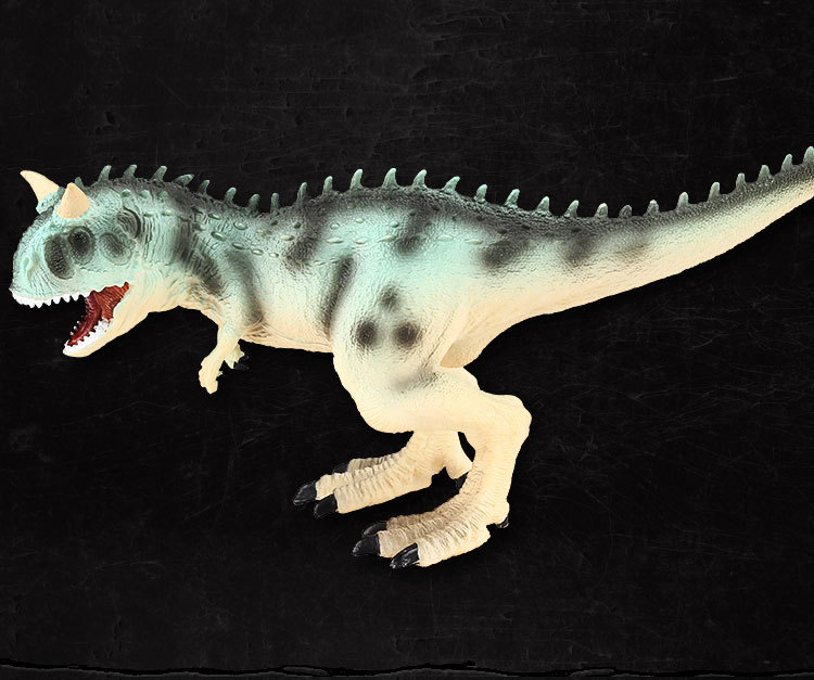 跨境精品仿真恐龙模型 食肉牛龙 实心肉食恐龙玩具 早教认知手办