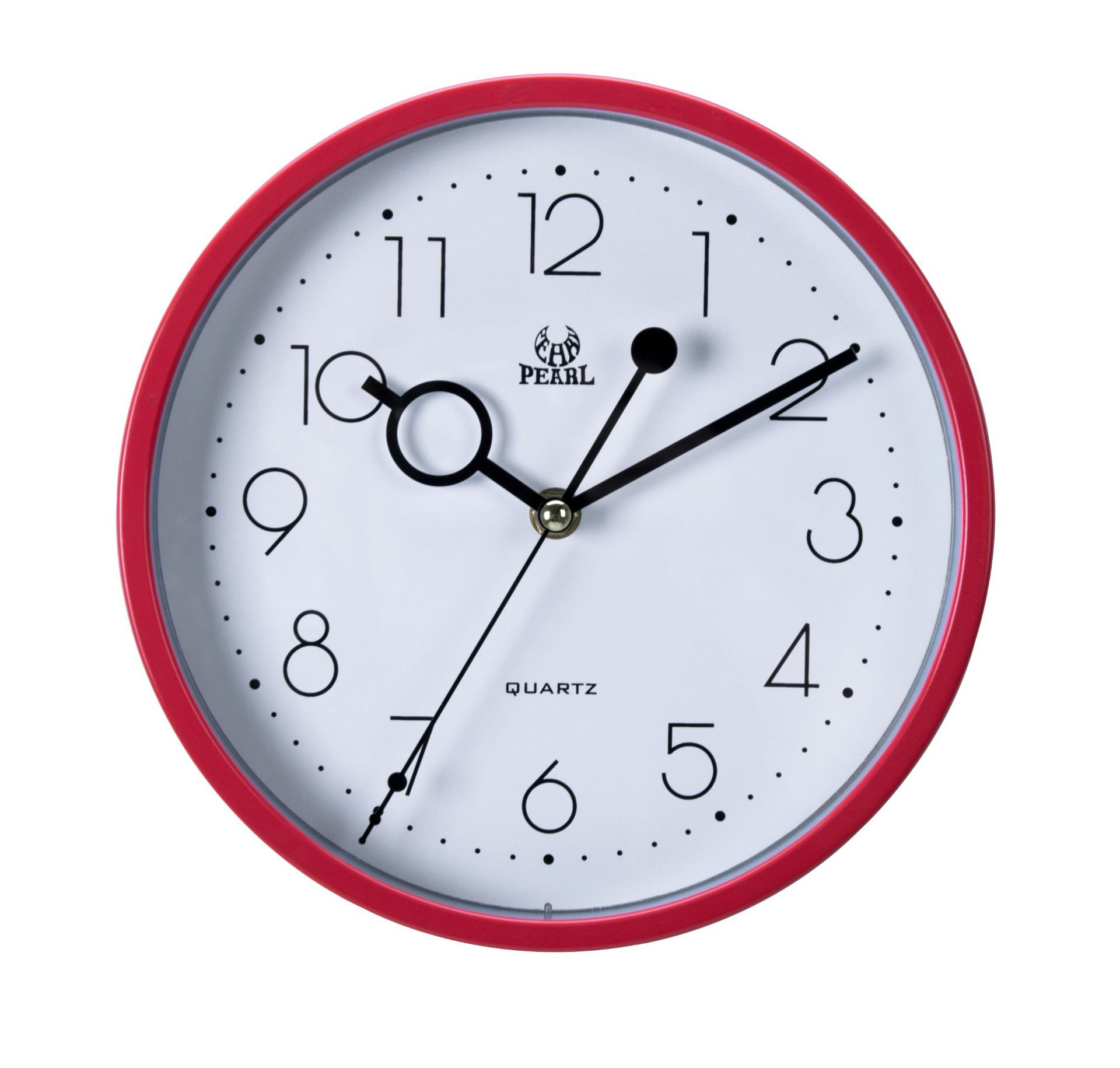 9寸客厅挂钟 简约现代静音石英钟 时尚钟表圆形时钟 多色可选