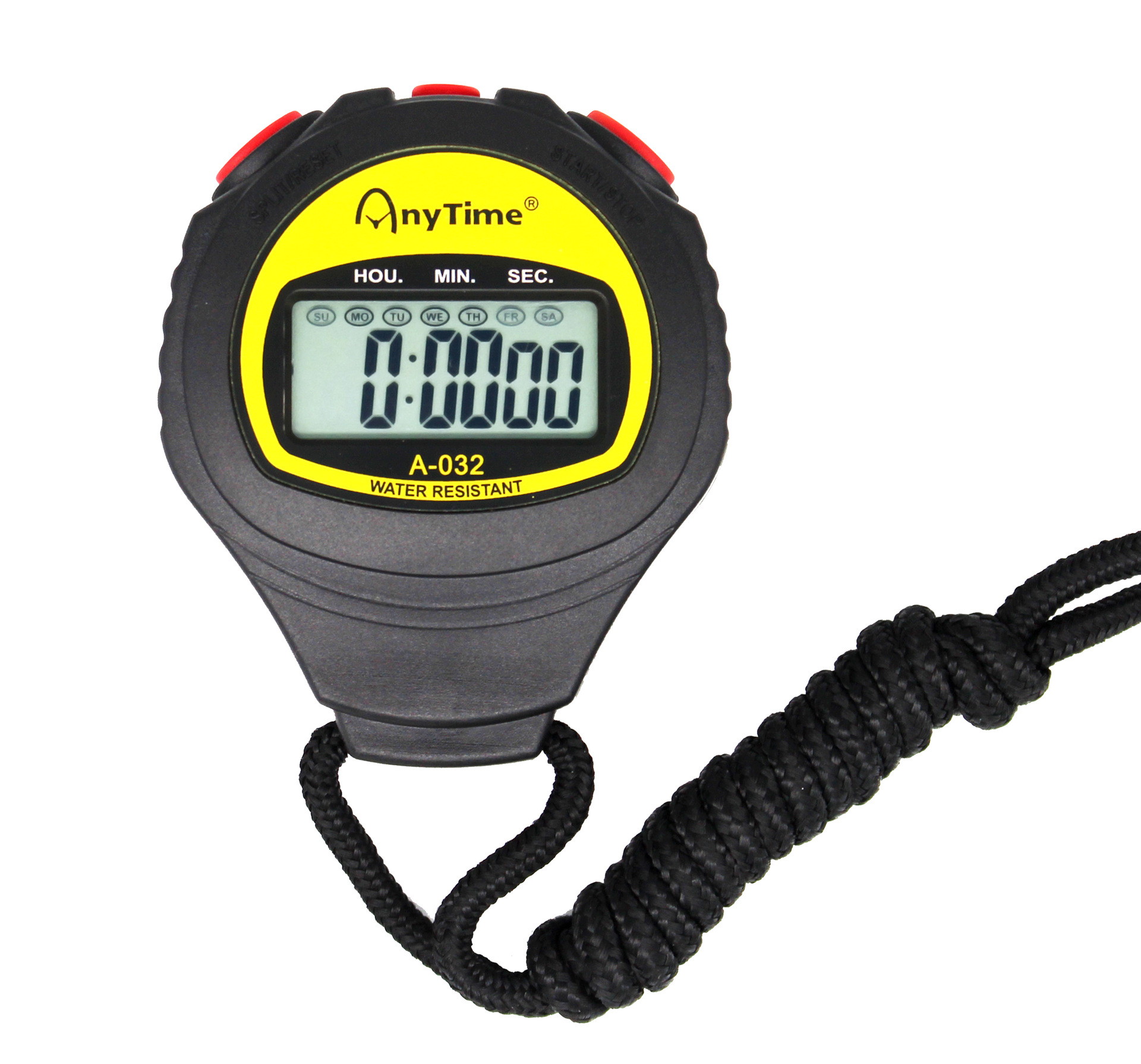 新款 秒表 a-032 双道秒表/专业运动秒表/多功能电子计时器