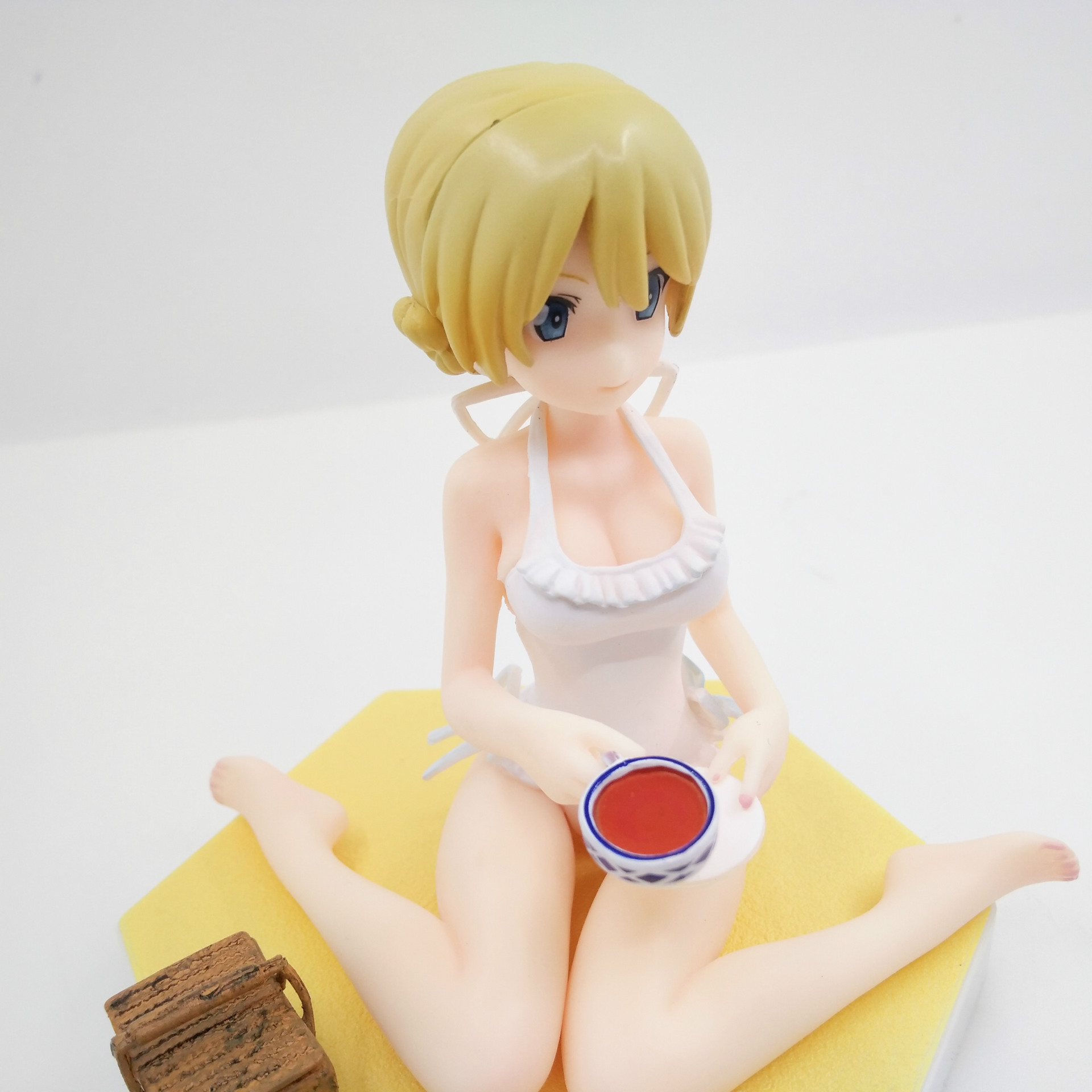 手办批发 wave beach queens 少女与战车 大吉岭 泳装手办 模型