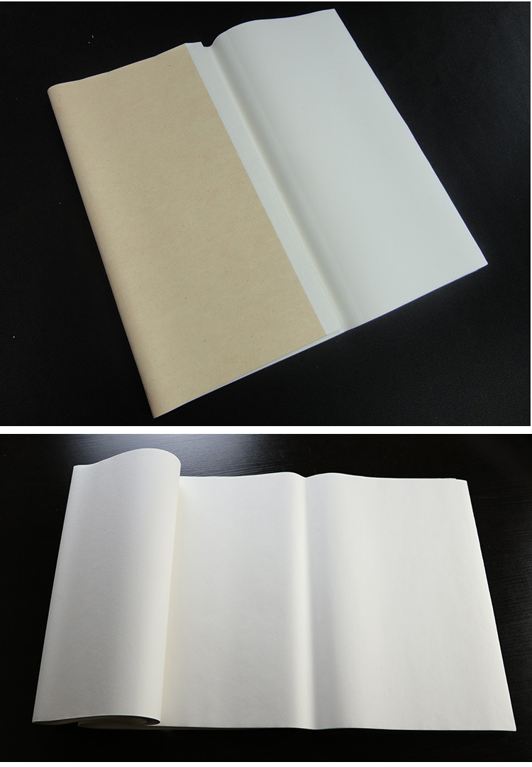 四尺宣纸半生半熟四开三开对开毛笔字书法写意小楷练习纸厂家批发