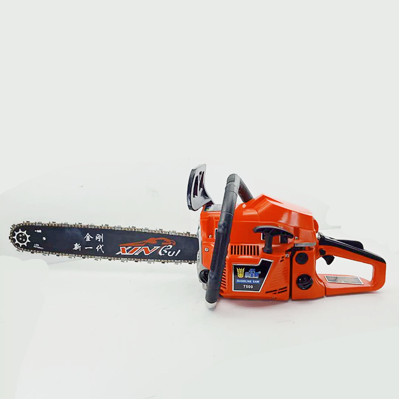 油锯7500汽油锯伐木链条锯汽油机手提式chain saw20寸混合油锯