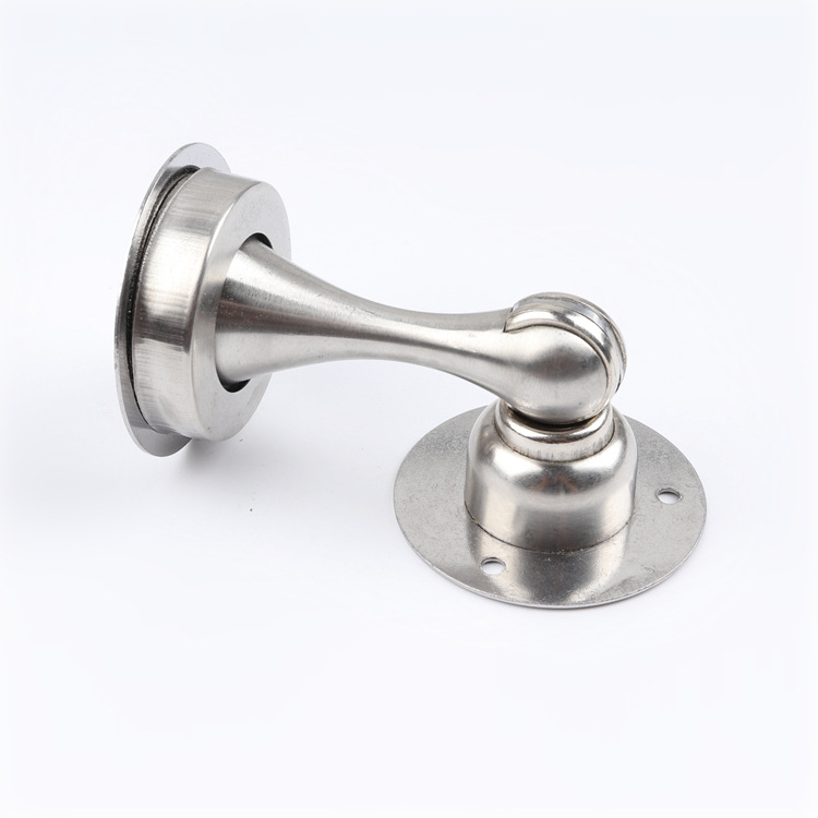 不锈钢门吸免打孔门吸免安装贴胶门吸墙吸强磁地吸防盗门门吸两用