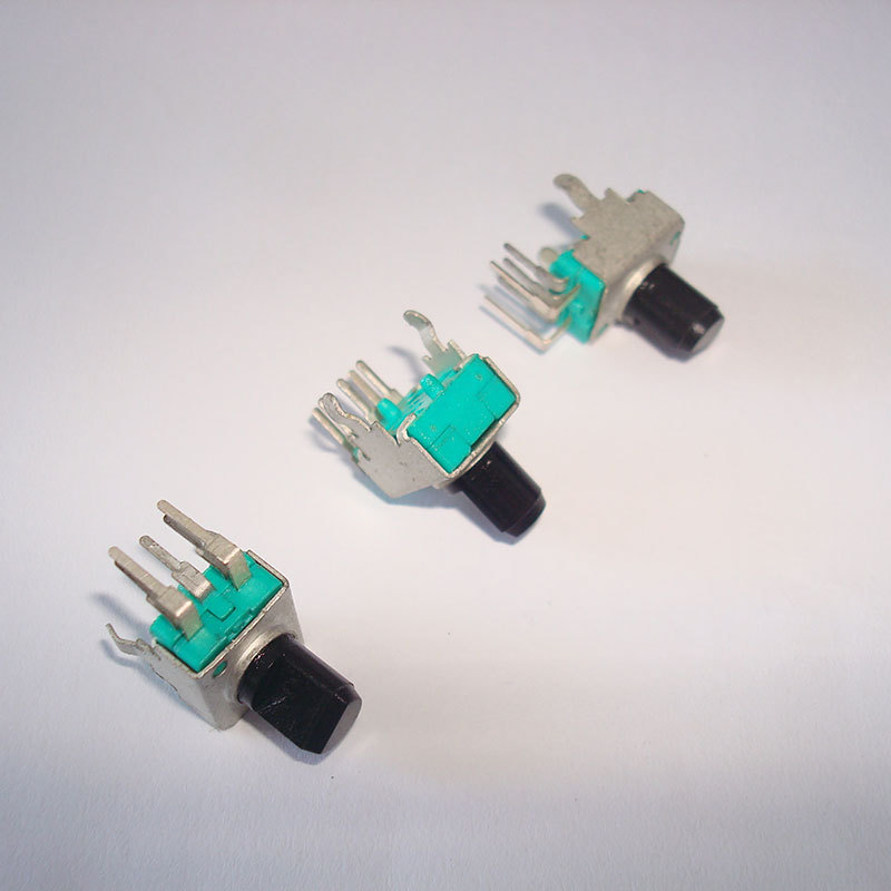 台产 弯脚 5脚 09型立式双联电位器503b b50k 轴长8mmf-阿里巴巴