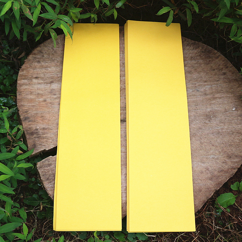 包邮优质画符纸问道祖庭 标准专用画符纸黄纸表纸黄符纸1份100张