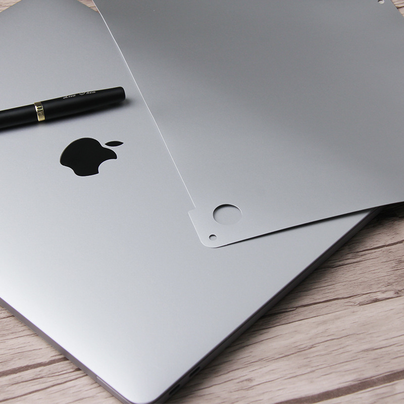 适用苹果电脑贴膜macbook13air15/16寸pro笔记本外壳保护贴纸两件
