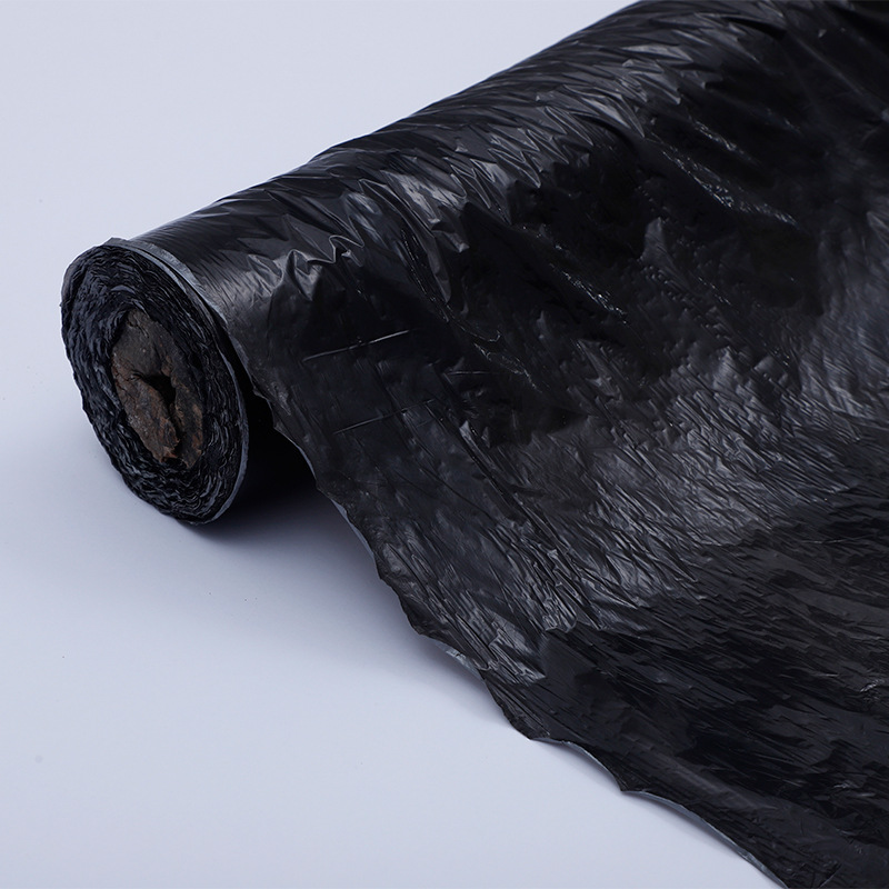 厂家批发黑色大棚膜 温室遮光塑料薄膜 农用黑色除草地膜
