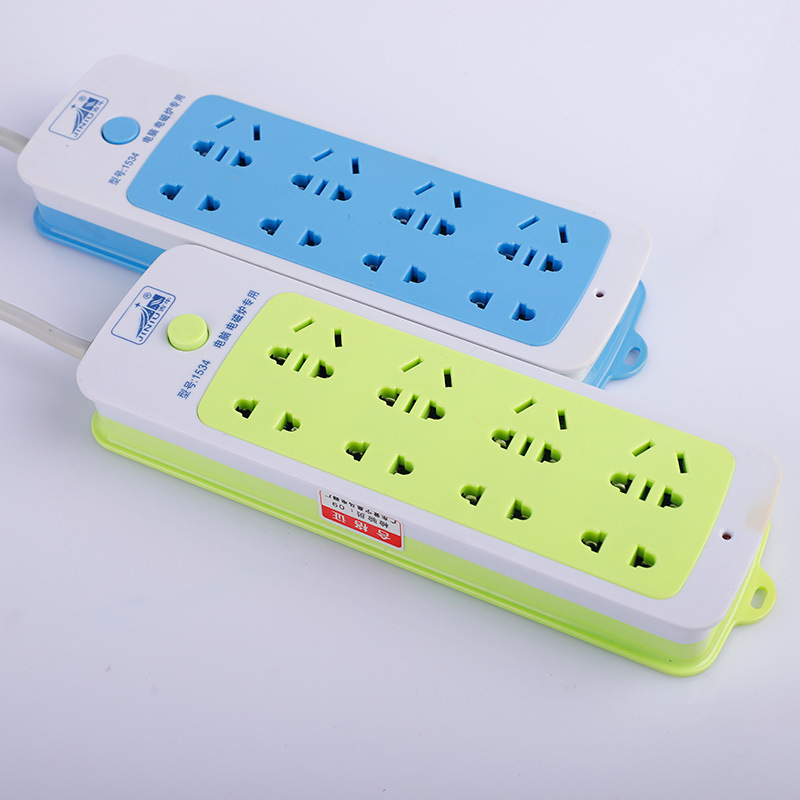 新国标安全插排多功能多用带线家用安全插座插排插线板厂家批发