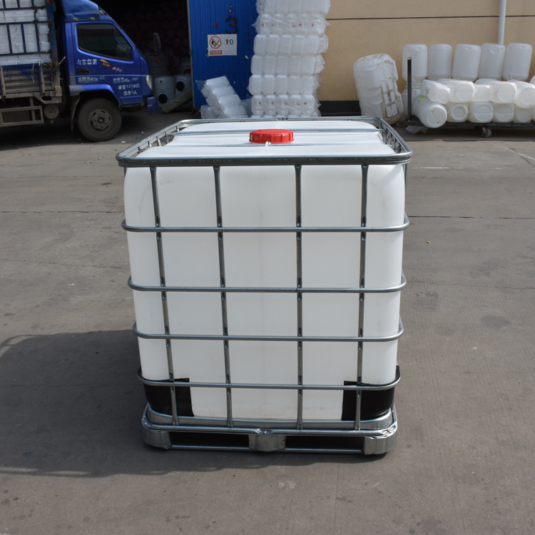 供应方形一吨桶食品级1000l塑料ibc吨桶全新1000升化工吨桶