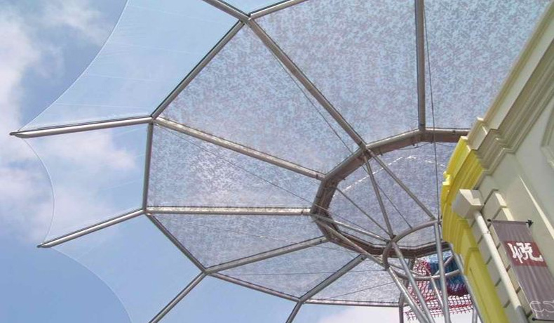 承建大型etfe透明膜结构建筑 屋顶透光膜结构工程 etfe透明膜材