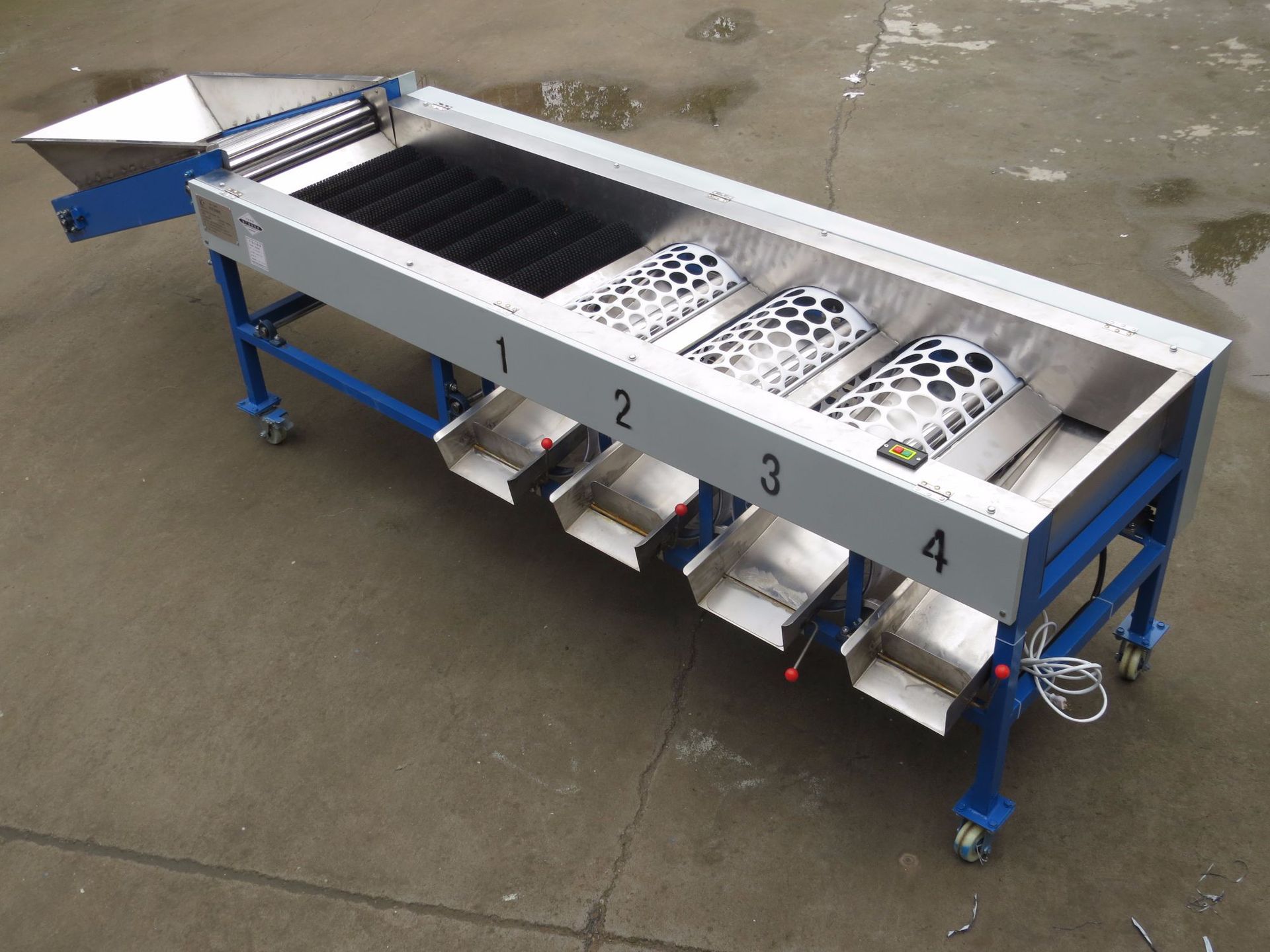 柑桔分级机 水果分选机 果蔬选果机 分拣机 滚筒分级