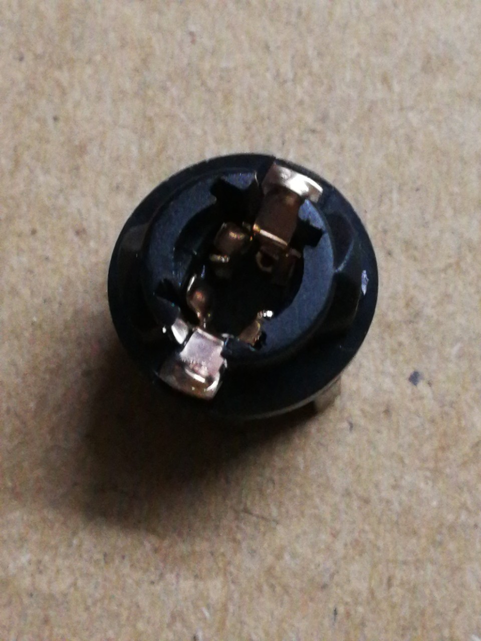 t5_v2汽车灯座 汽车仪表灯座 t5铜灯座