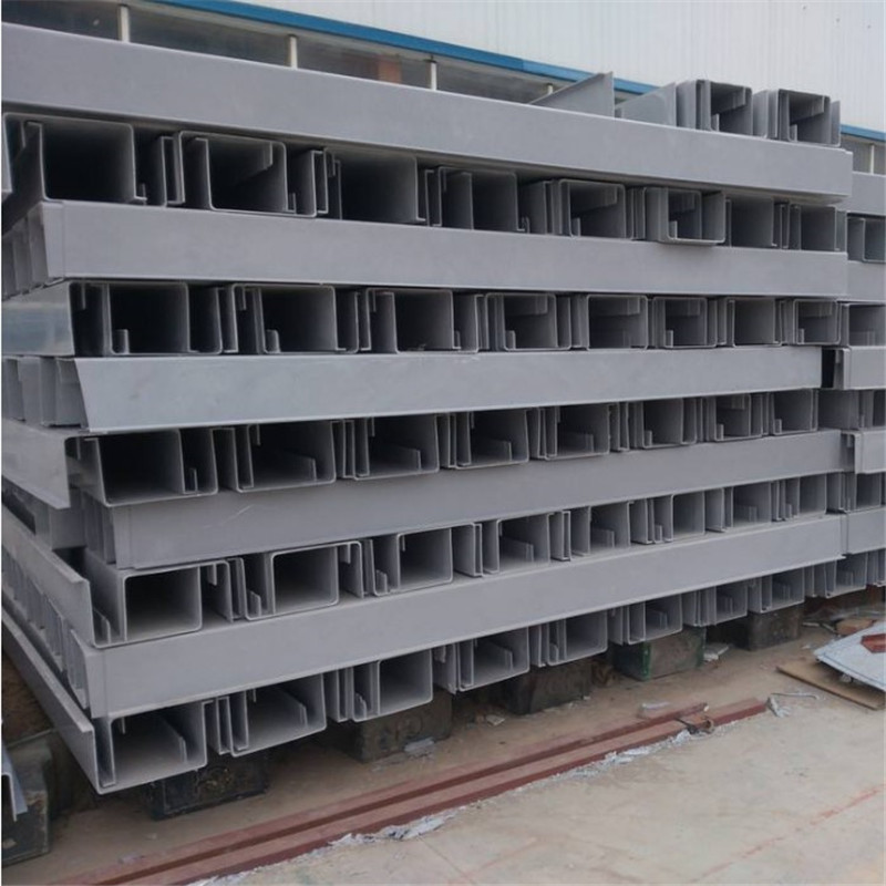 smc复合材料电缆槽公路铁路走线防火隔离玻璃钢模压电缆槽盒桥架