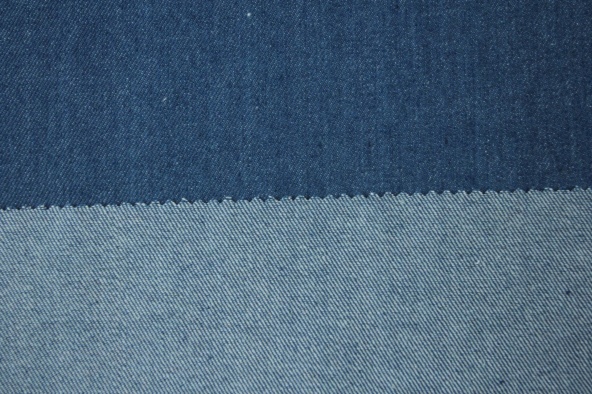 10oz斜纹全棉10*10水洗牛仔布秋冬服装牛仔面料肌理感牛仔布