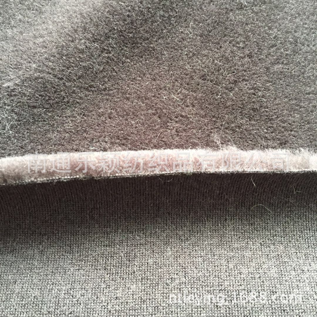 100%羊毛 新棕色人造毛 雪地靴面料 机织真羊毛绒ly881