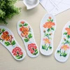 Genuine full embroidery DIY Cross stitch manual Embroidery Insole lady Sweat Insole wholesale Direct selling