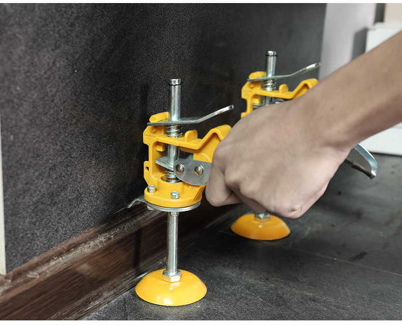 瓷砖高低调节器墙砖高度定位器顶高器找平器升降器铺地砖垫高工具