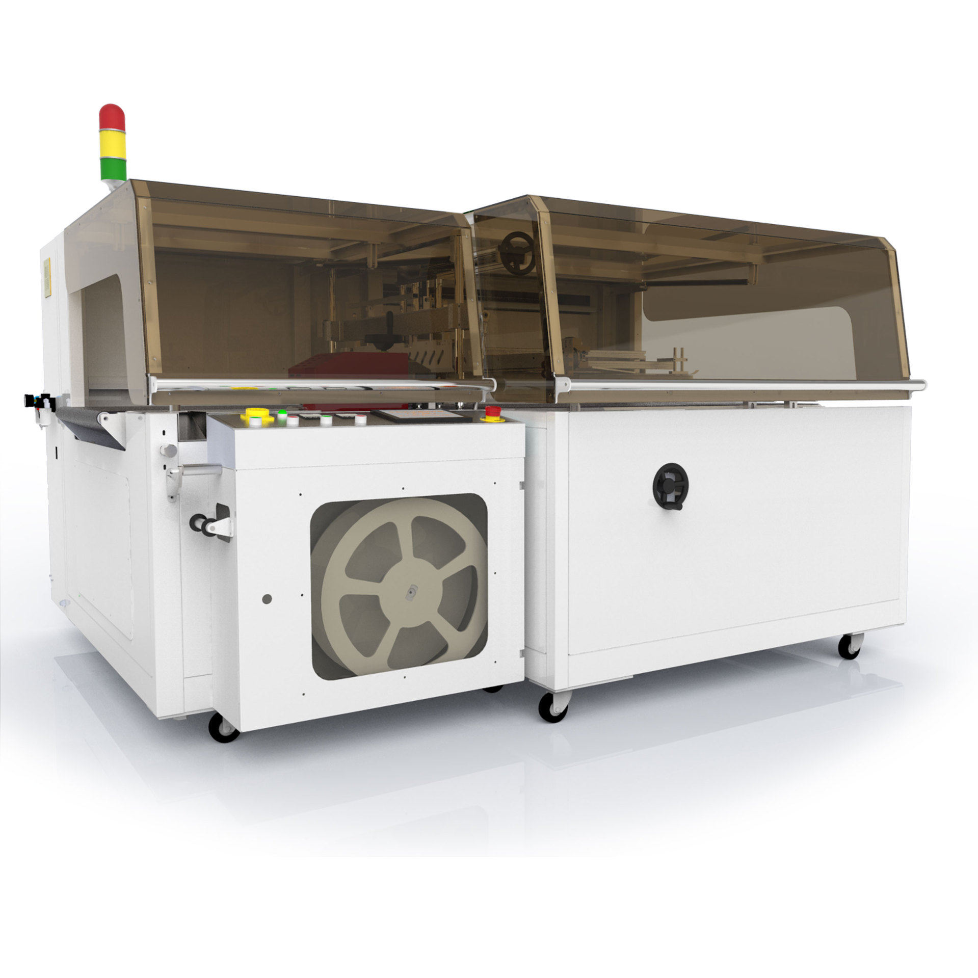 全自动石膏线条包装机 全自动石膏线条热收缩包装机 石膏线塑封机