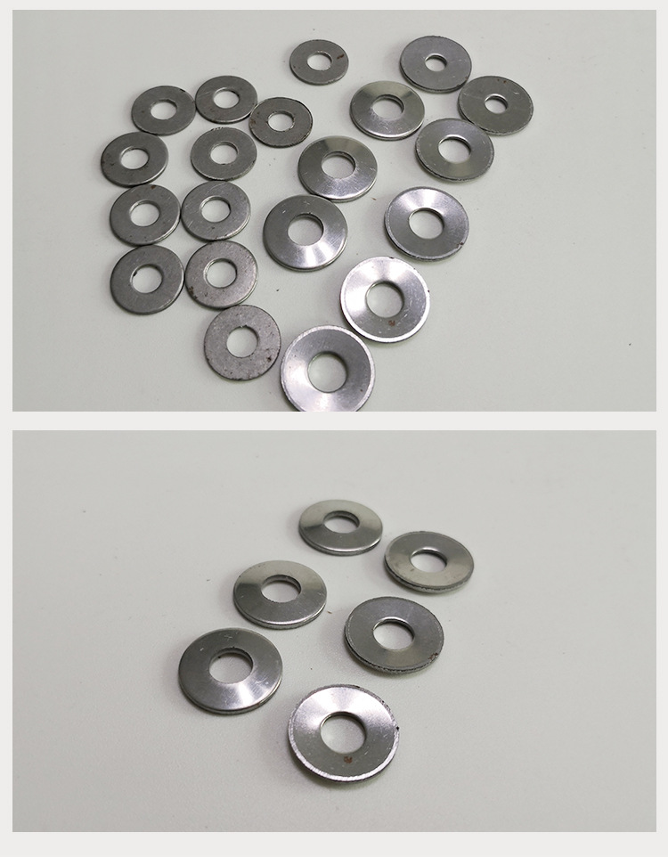 非标定制平面华司 凹型华司垫片 镀锌平垫 钢结构垫圈 加厚平垫
