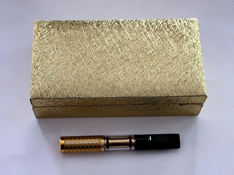 烟嘴厂家直销 双重过滤芯 黄金烟 五金烟嘴钻石点系列烟嘴—金色