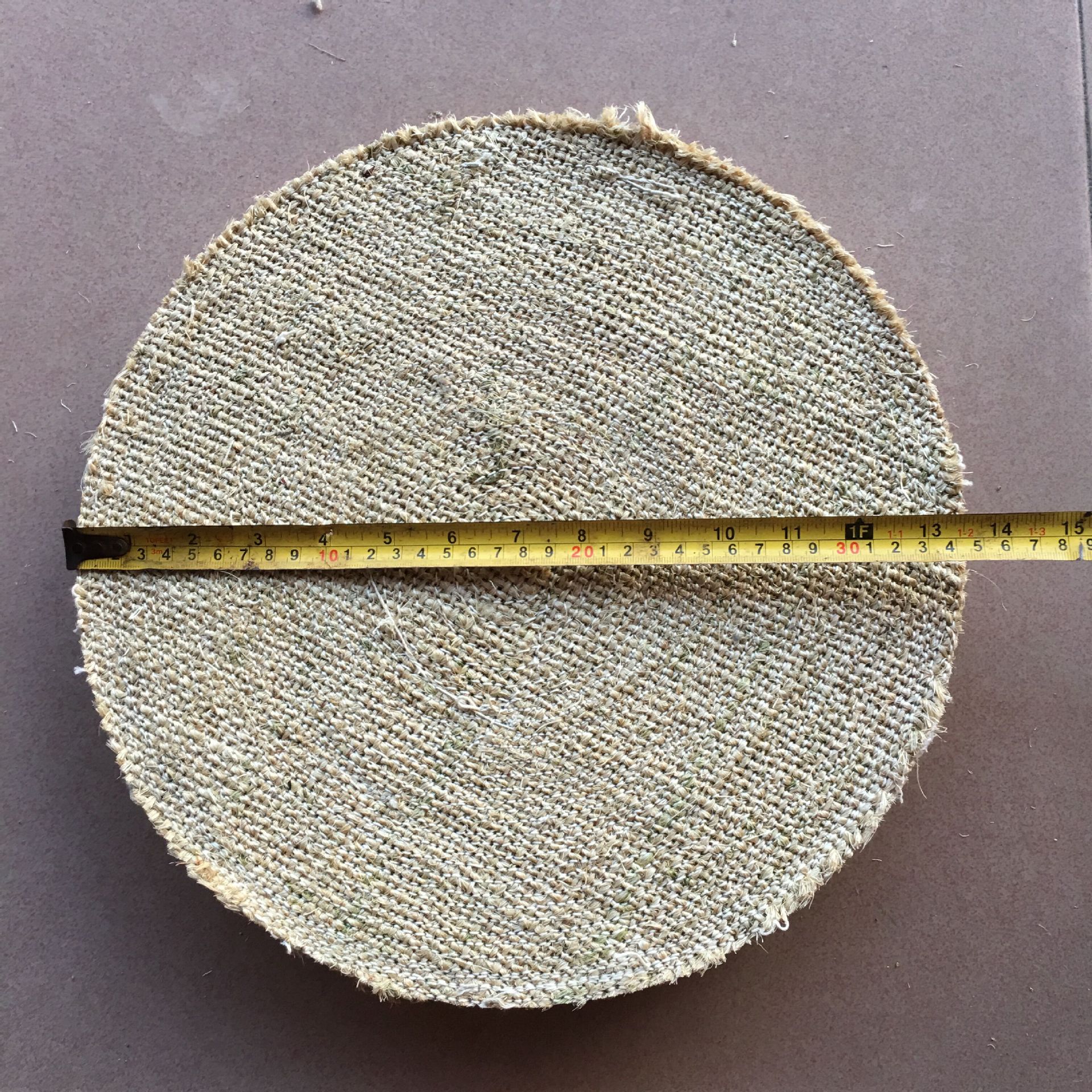 厂家生产麻轮抛光轮剑麻轮麻布轮12寸切削力强磨货