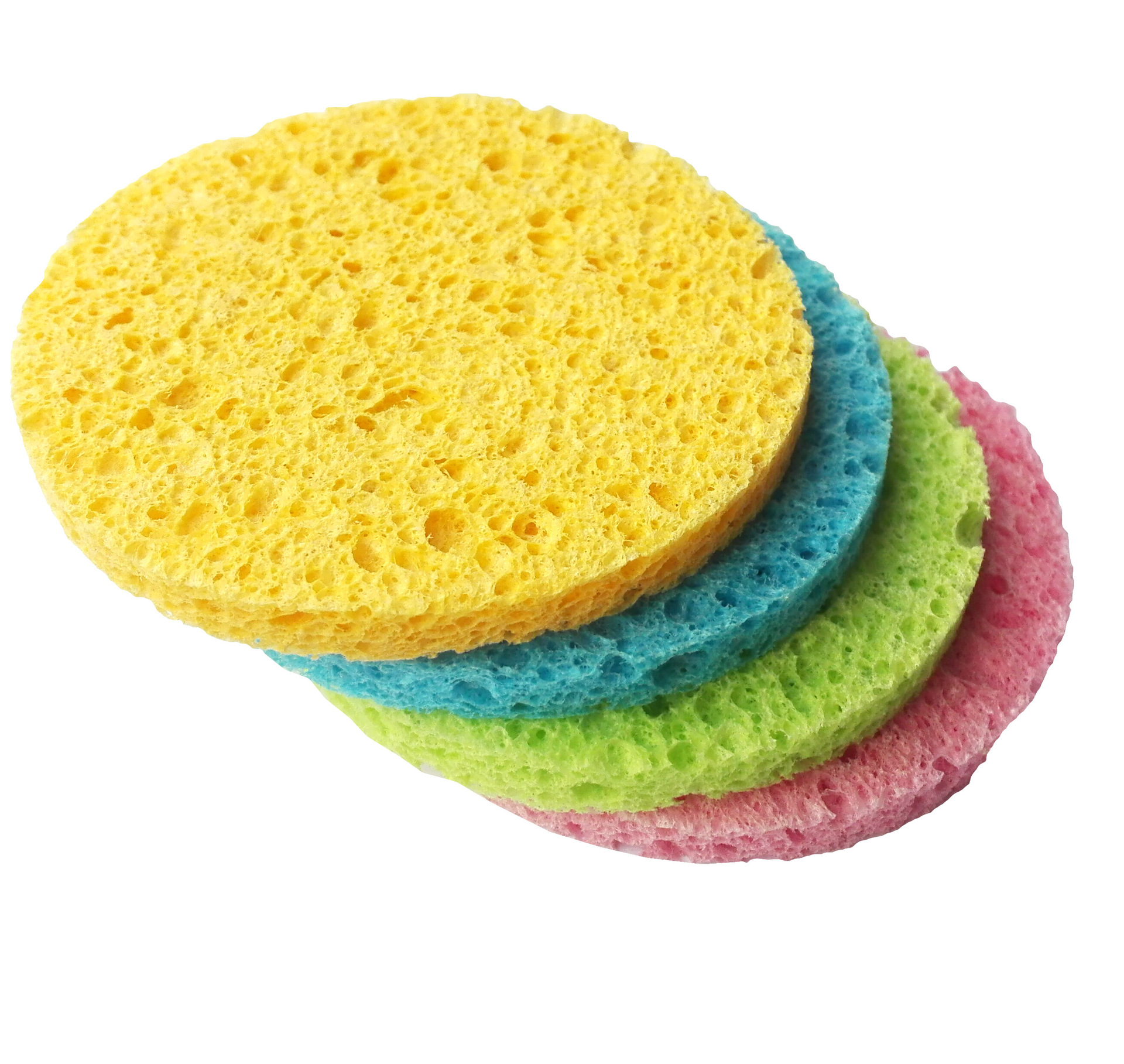 吸水木浆棉洗脸扑_吸水木浆棉洗脸扑 深层洁面海绵压缩 柔软舒适木浆