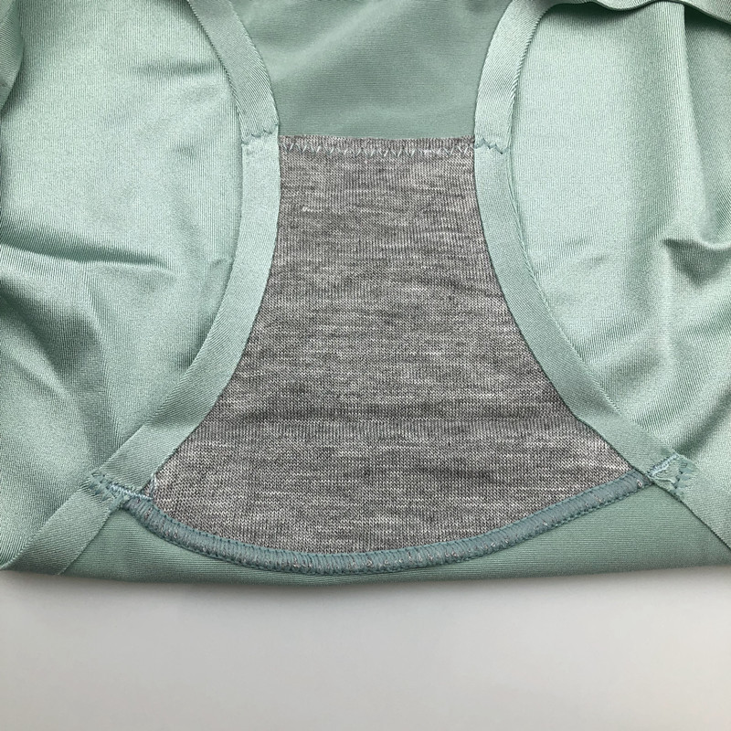 小馒头款无痕纯棉拉丝内裤中腰舒适透气一片式三角裤全棉内裤女