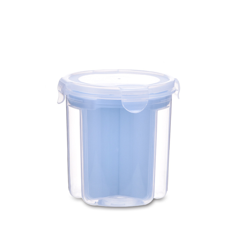 Plastic Bayonet Cereals Storage Sealed Tank Dried Fruit Divided Fresh-Keeping Box Separated Storage Tank 0720