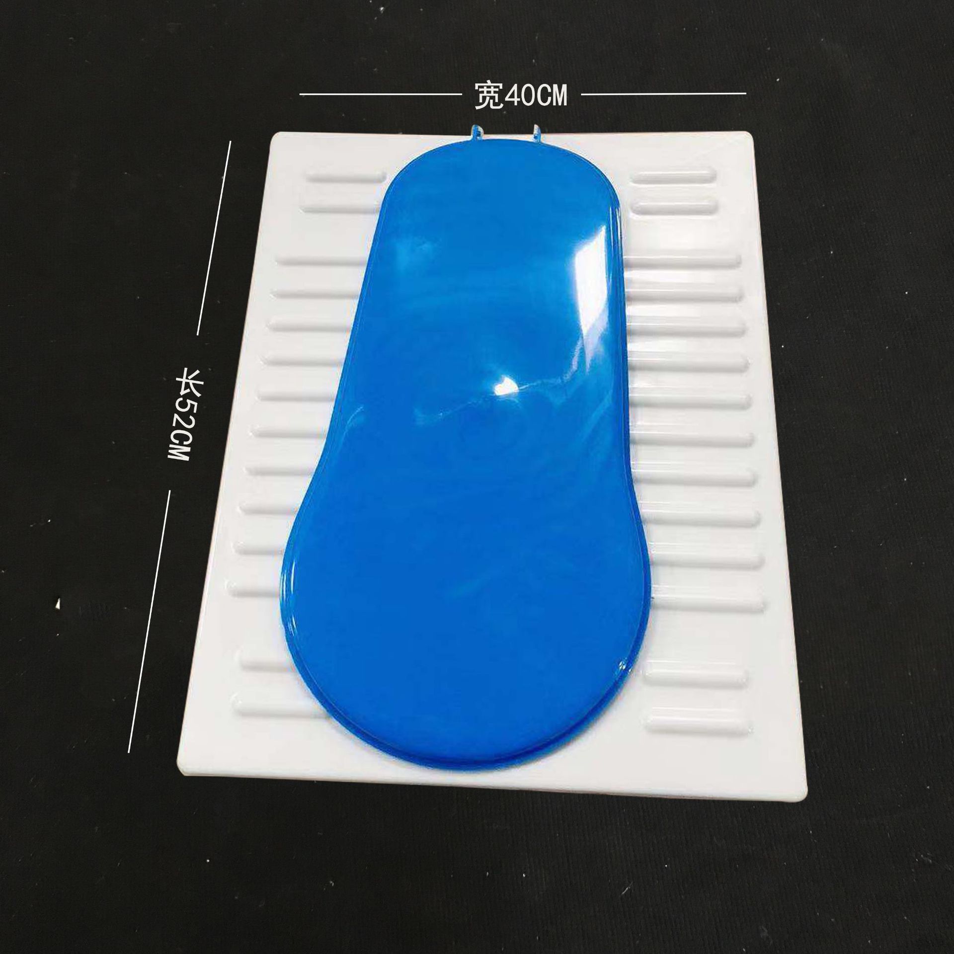 家用pp蹲便器可带盖蹲坑飞机大便池前后出水蹲便器