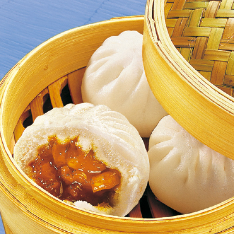广州酒家利口福手制叉烧包速冻广式点心茶楼早餐337.5g/9个装批发