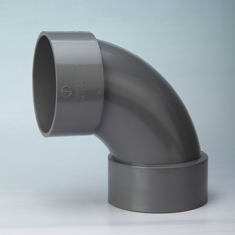 pvc日标排水°顺水弯头