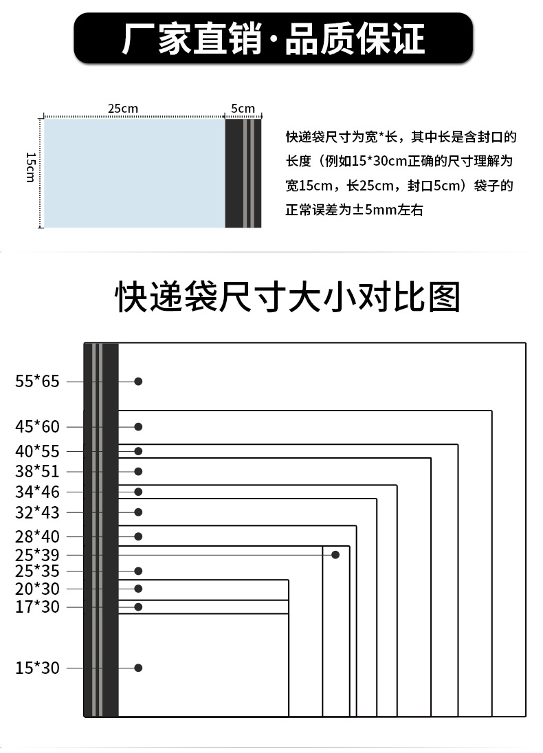 防水快递袋子批发大号快递包装袋白色快递防水袋快递打包袋黑色