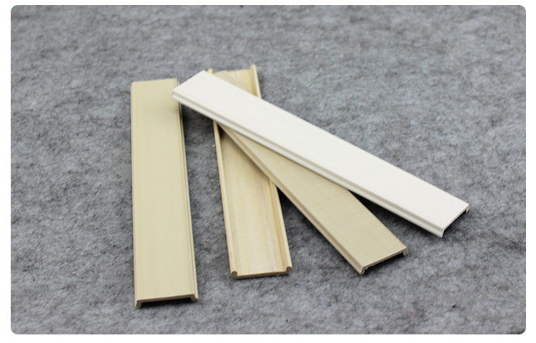 厂家直销量大优惠 新型环保竹木纤维集成墙板装饰线配件 30扣条