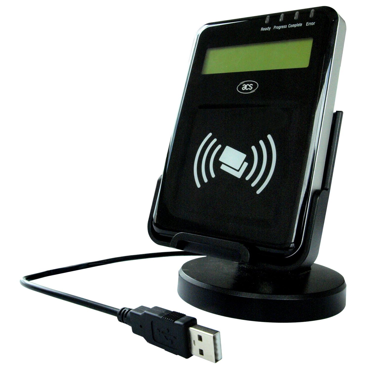 公交卡充值机 车载读卡器 非接触nfc读卡器 带显示屏 英文