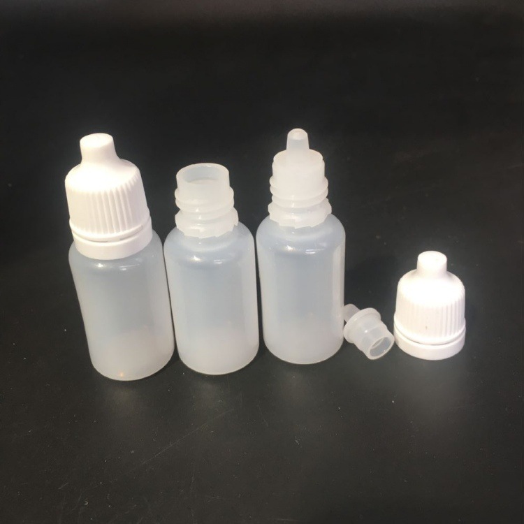 现货10ml眼药水瓶滴眼剂瓶子色精颜料液体分装瓶挤压尖嘴塑料瓶子