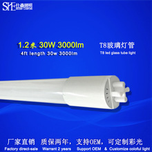 led灯管 日光灯管 1.2米30W管中管节能灯管 玻璃灯管 厂家直销