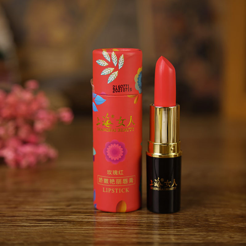 上海女人口红新品娇嫩艳丽口红3色咬唇妆