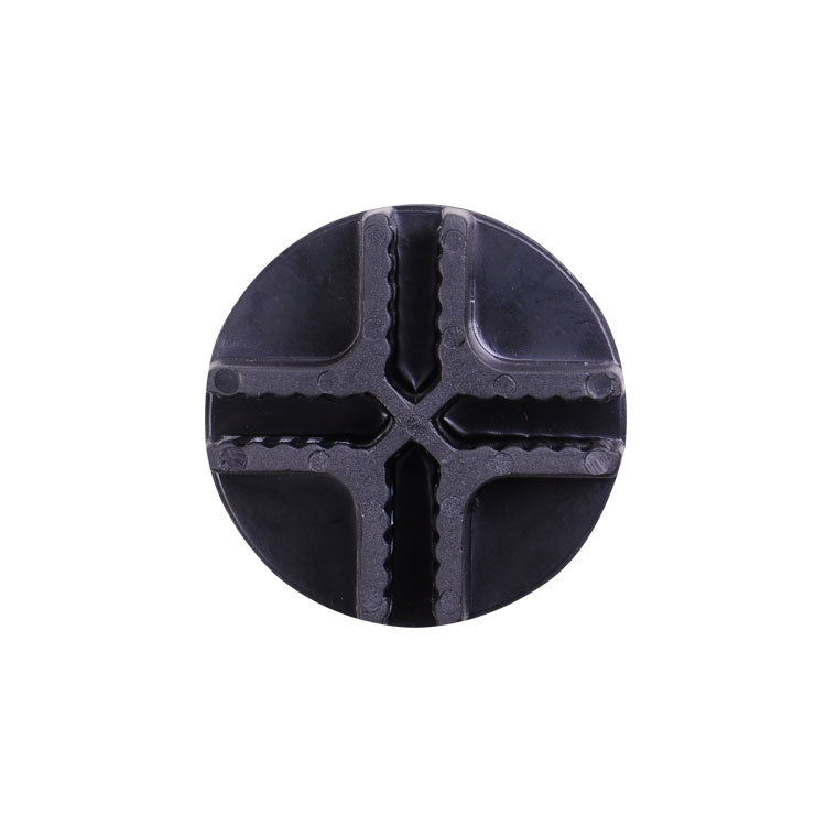 Plastic DIY Custom Simple Home Wardrobe Buckle Magic Piece Thickened Tooth Pattern Card Slot Resin Door Suction Black and White